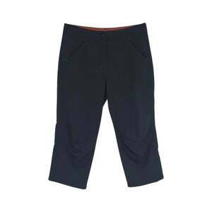 L.L. Bean Women’s Crop Hiking Pants Size 10 US Charcoal Dark Grey